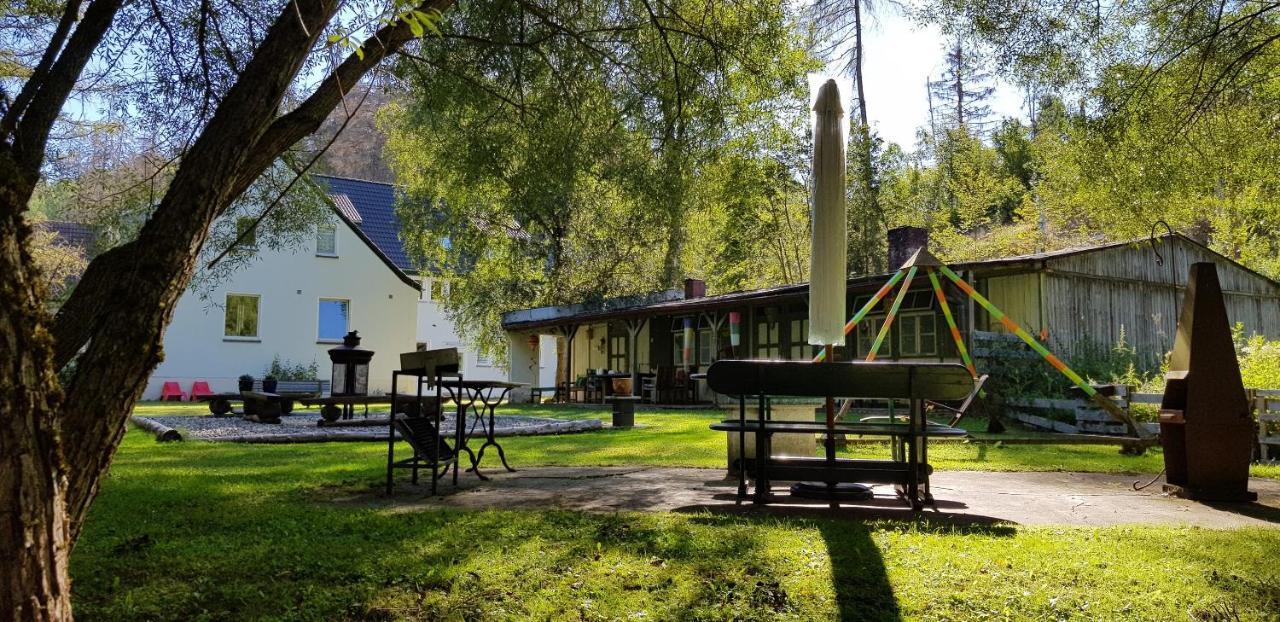 Naturferienhaus Luppbodemuhle Allrode Exteriör bild